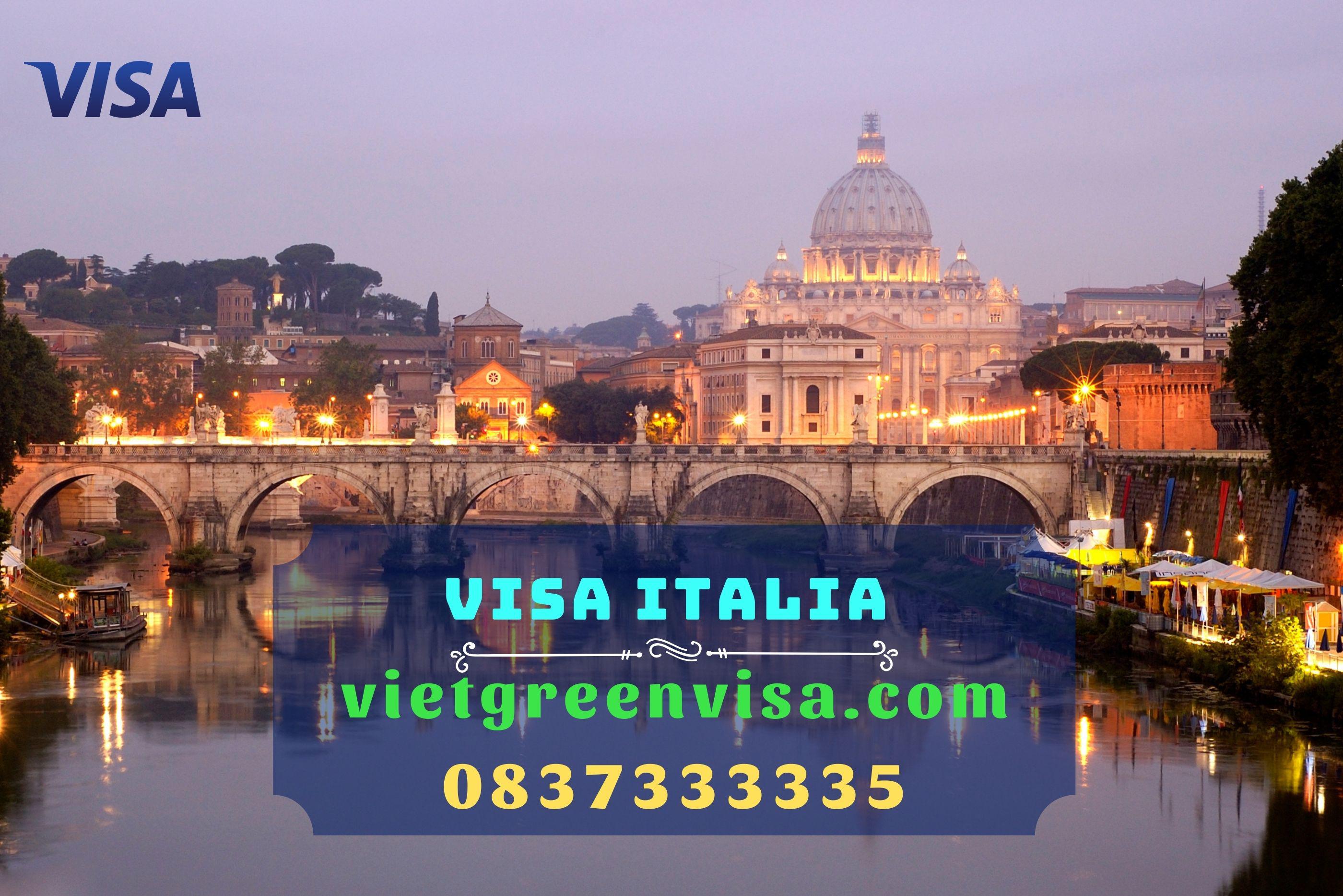 Tường tận các bước xin visa Italia 