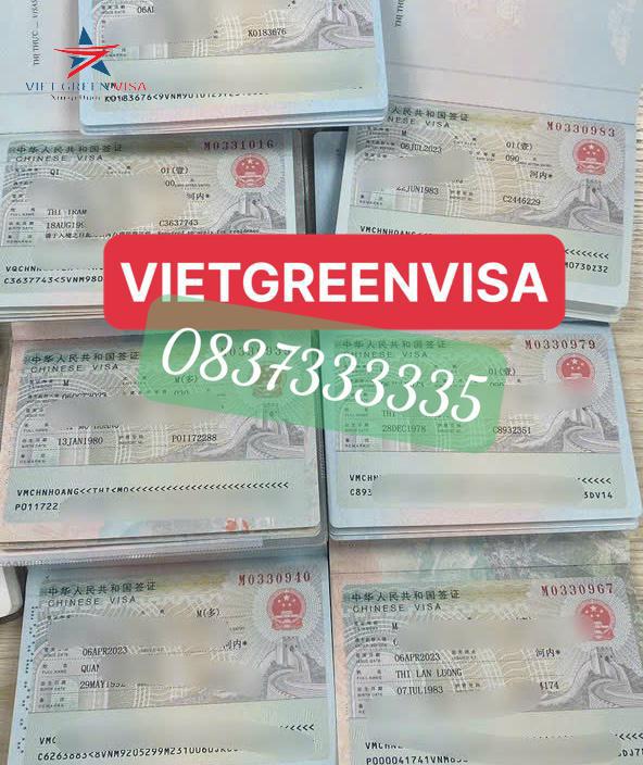 Thủ tục xin Visa thương mại Trung Quốc