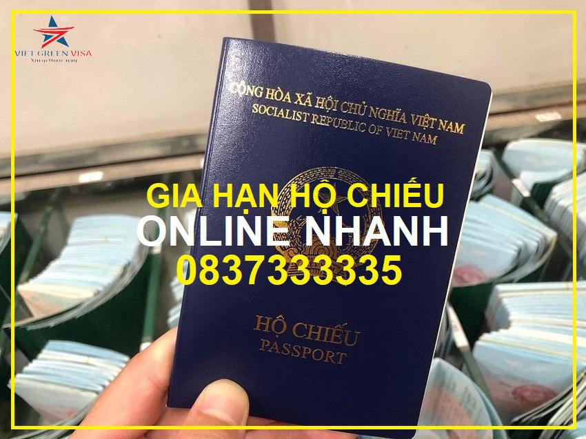 Gia hạn hộ chiếu online trực tuyến nhanh