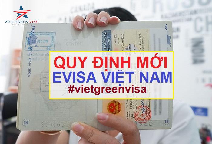 Viet Green Visa, Evisa 30 ngày, Evisa 90 ngày, Visa điện tử, quy định mới về visa Việt Nam