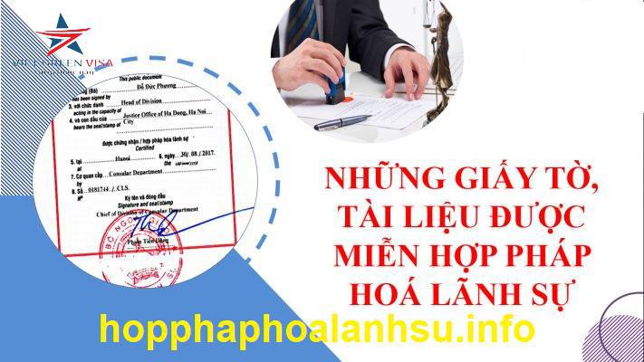 Danh sách 30 nước miễn hợp pháp hoá lãnh sự