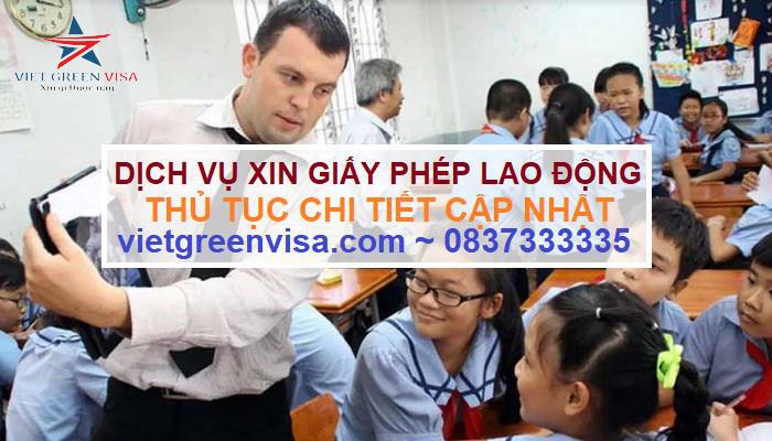 Thủ tục xin giấy phép lao động cho người nước ngoài cập nhật 