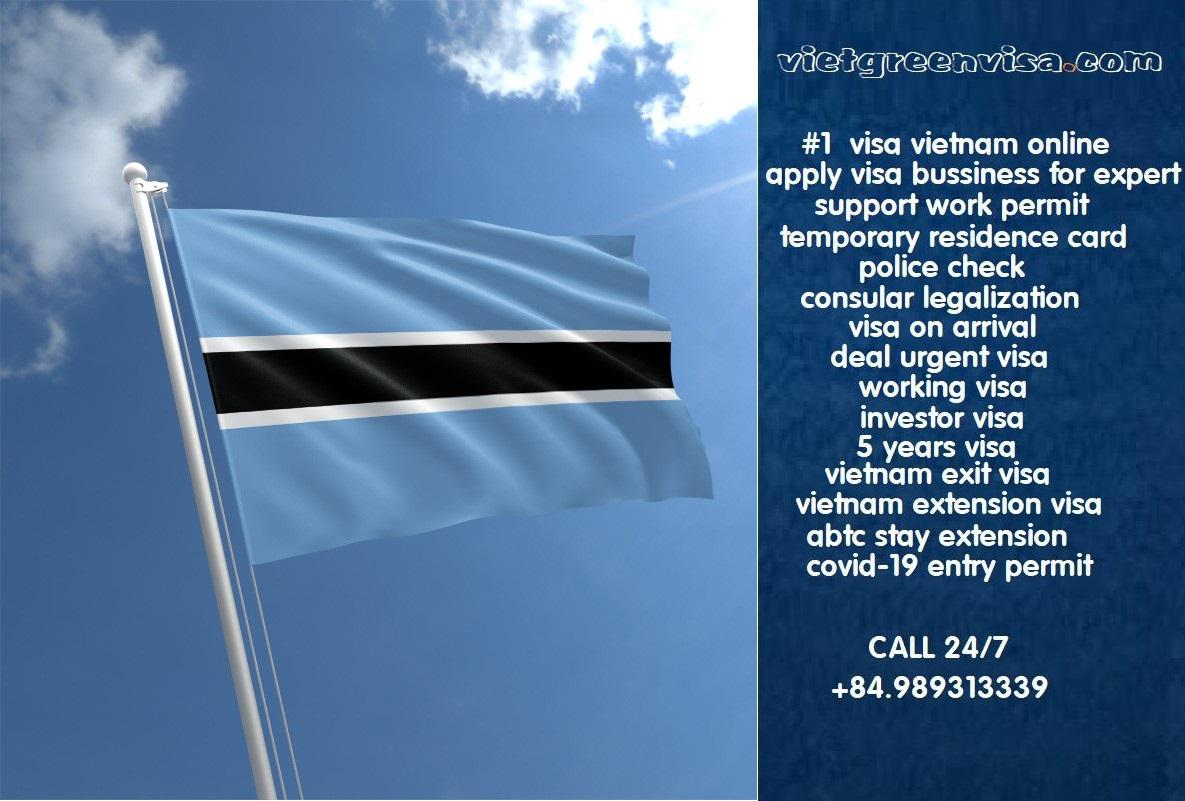 Vietnam Visa for Botswana Citizens