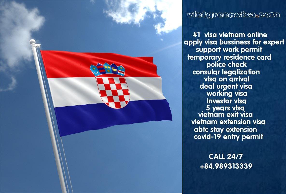 Vietnam Visa for Croatia Citizens