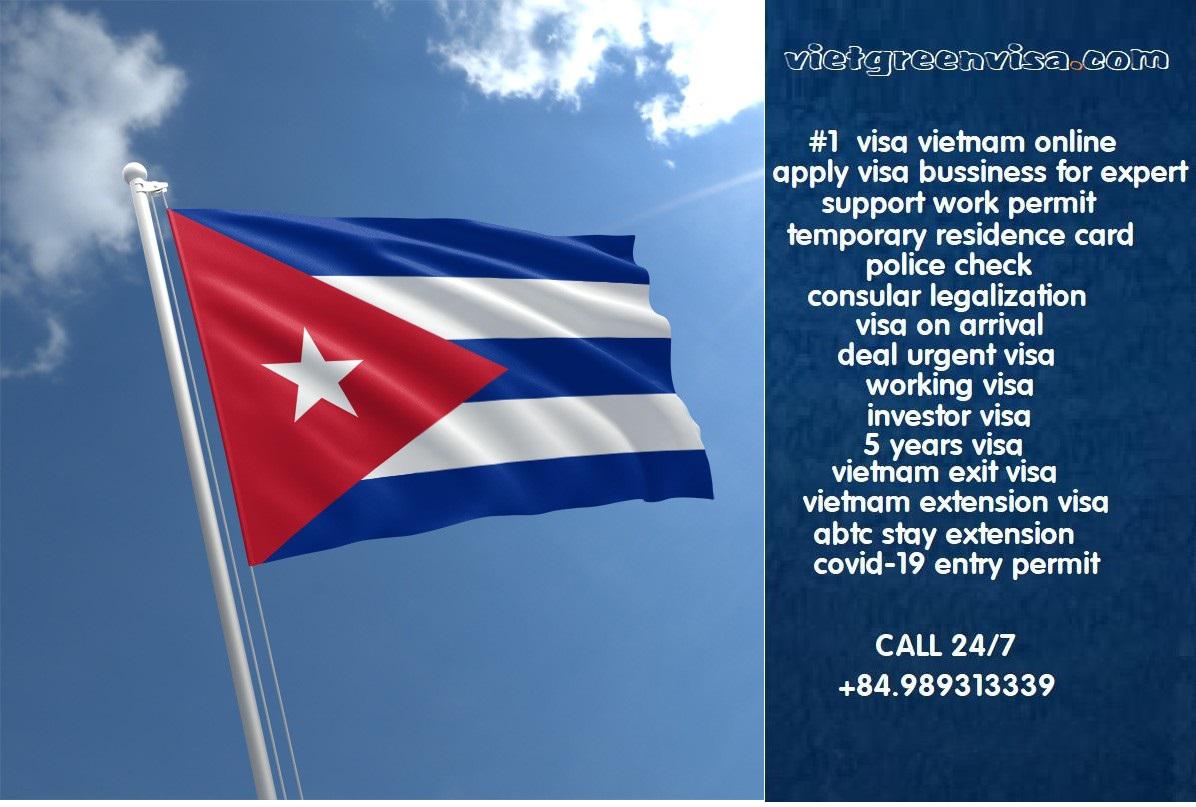 Vietnam Visa for Cuba Citizens