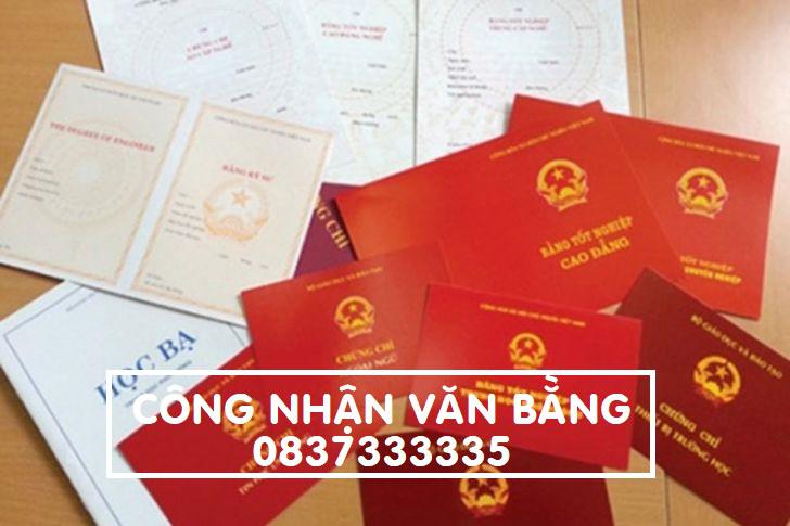 Thủ tục công nhận văn bằng nước ngoài mới nhất