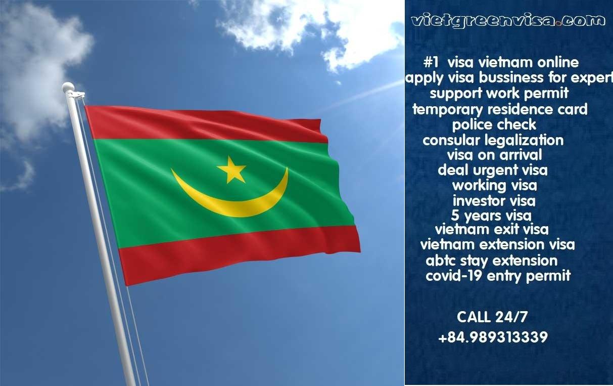 Vietnam Visa for Mauritania Citizens