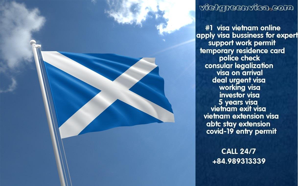 Vietnam Visa for Scotland Citizens
