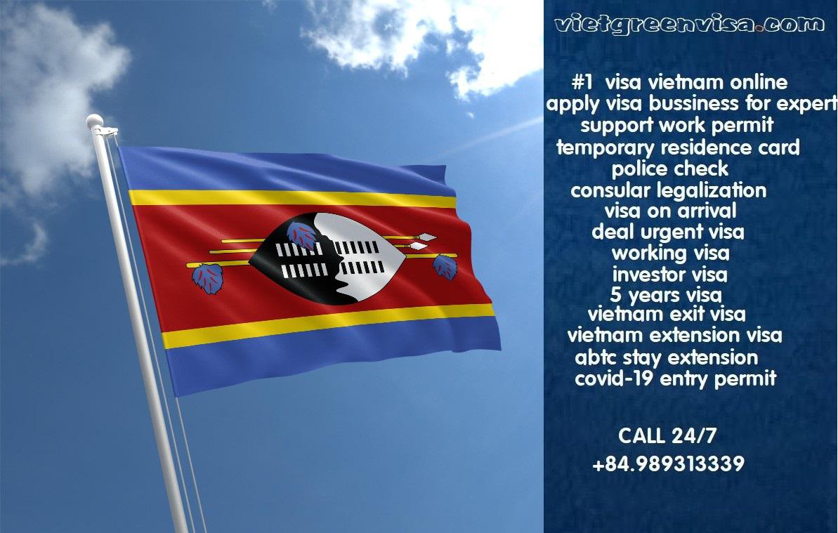 Vietnam Visa for Swaziland Citizens