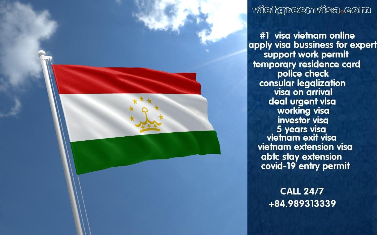 Vietnam Visa for Tajikistan Citizens