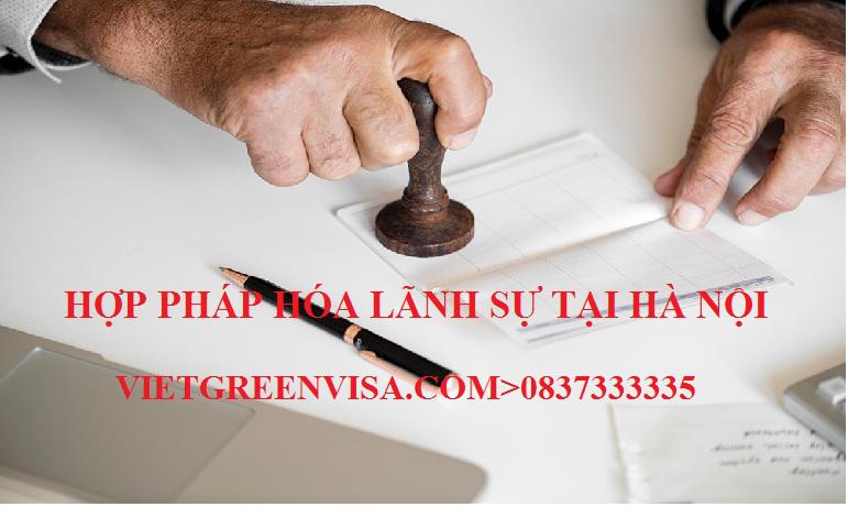 Địa chỉ hợp pháp hóa lãnh sự tai Hà Nội