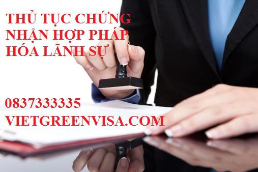 Thủ tục chứng nhận lãnh sự, hợp pháp hóa lãnh sự giấy tờ, tài liệu tại các cơ quan trong nước