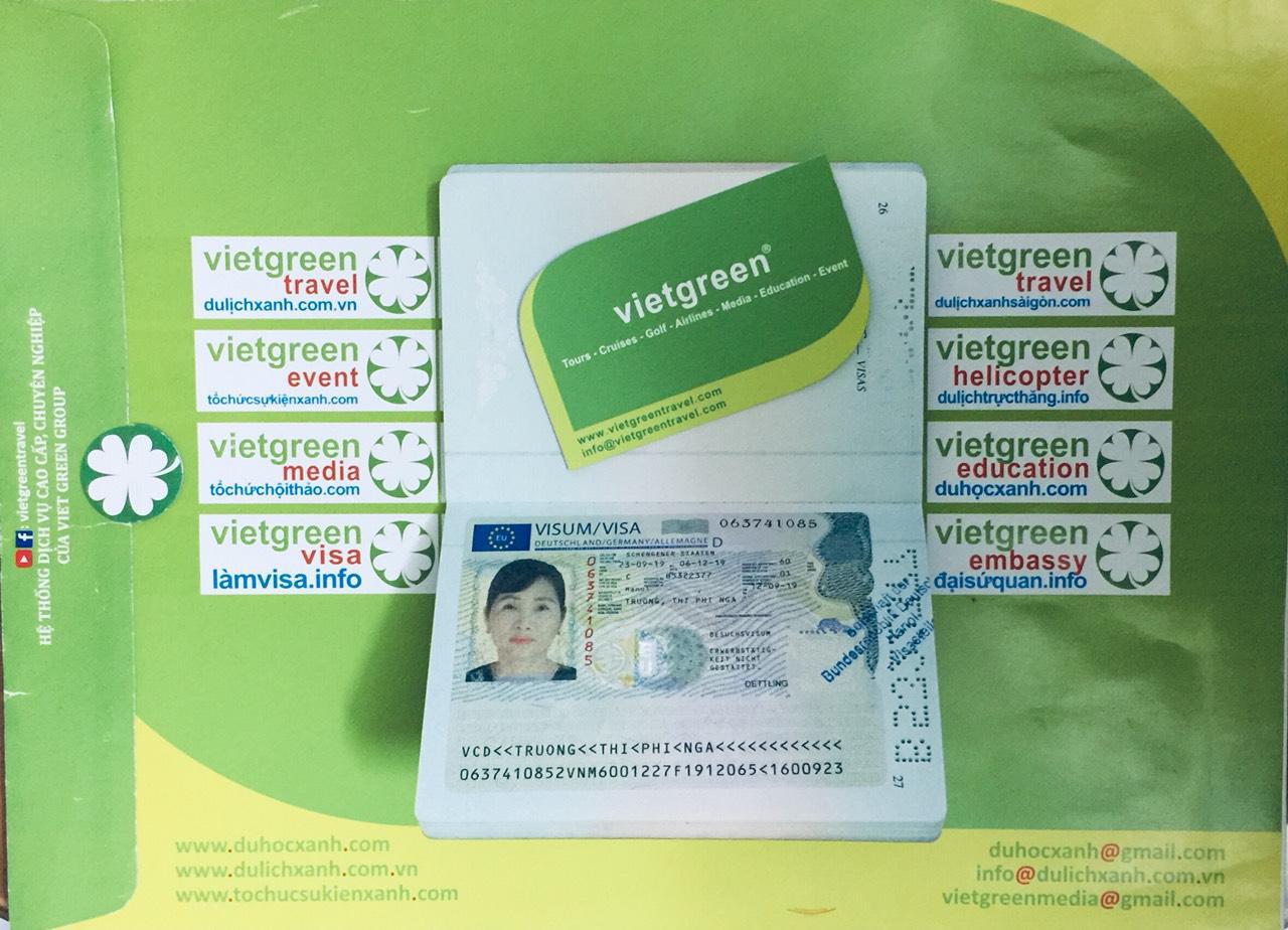 Xin visa Đức du lịch tự túc trọn gói