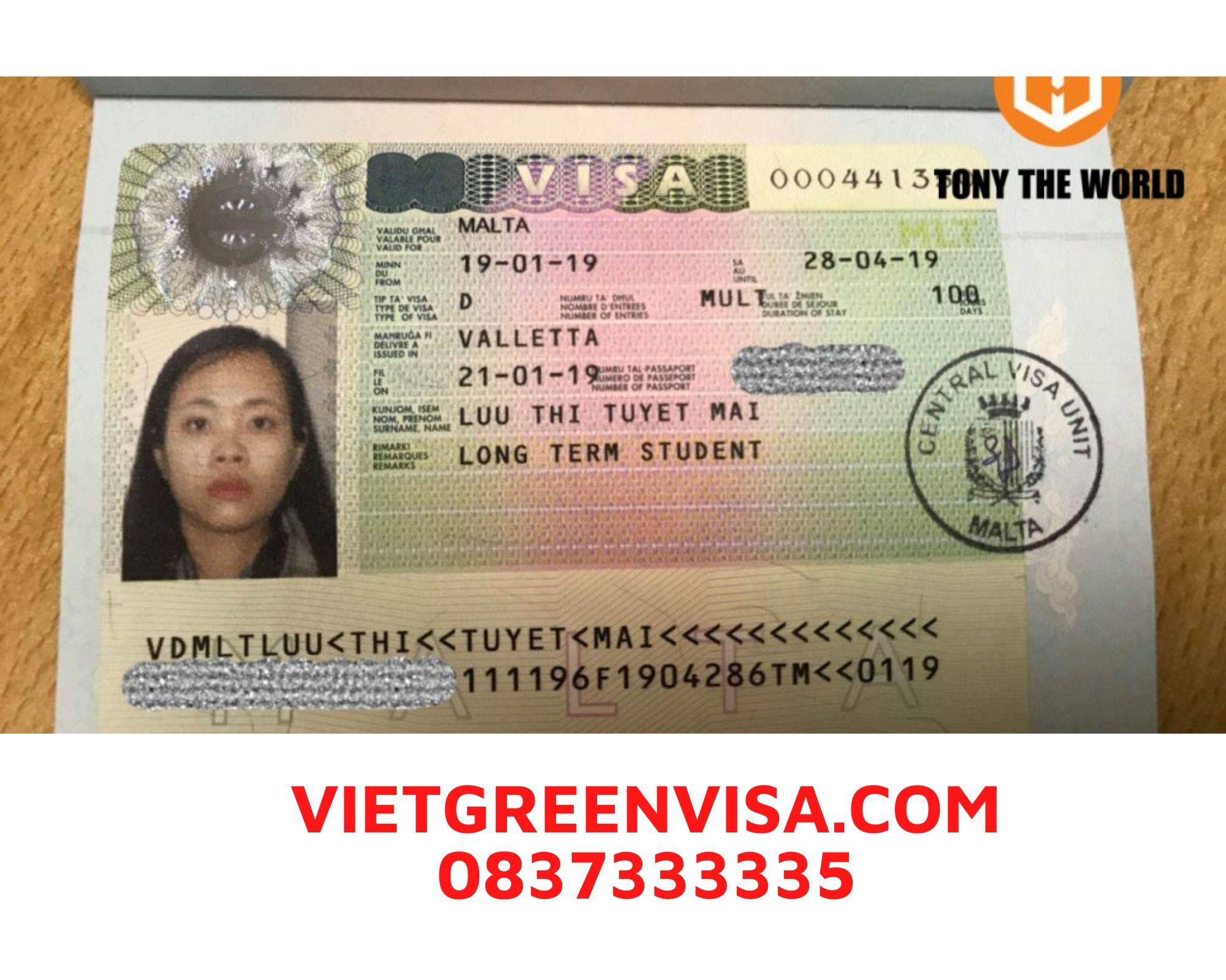 Dịch vụ xin visa Malta công tác trọn gói, uy tín