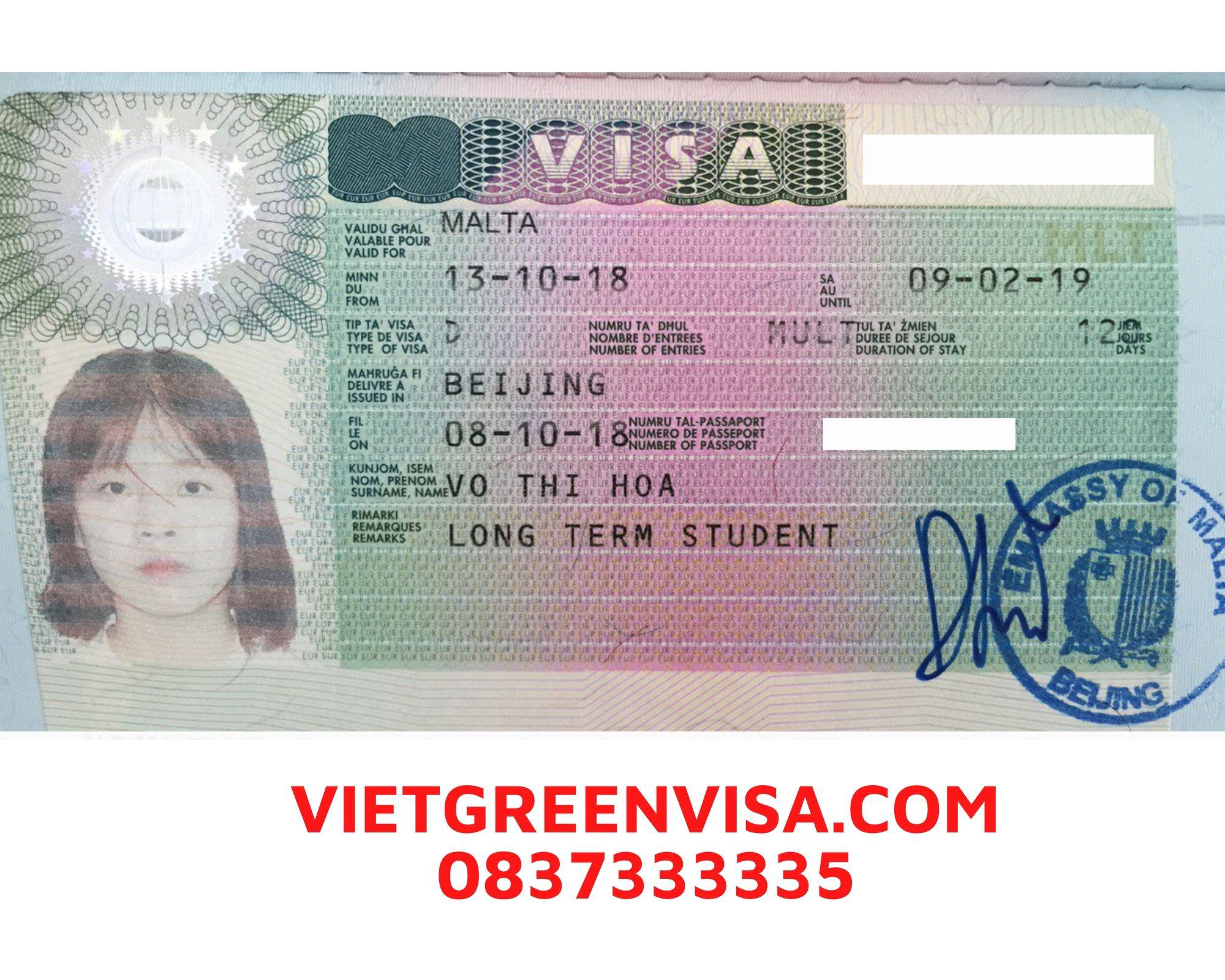 Hỗ trợ nộp hồ sơ xin visa Malta Thứ 7 cuối tuần