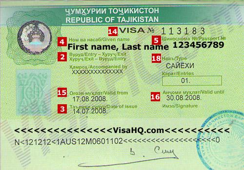 Dịch vụ xin Visa sang Tajikistan tổ chức đám cưới, kết hôn