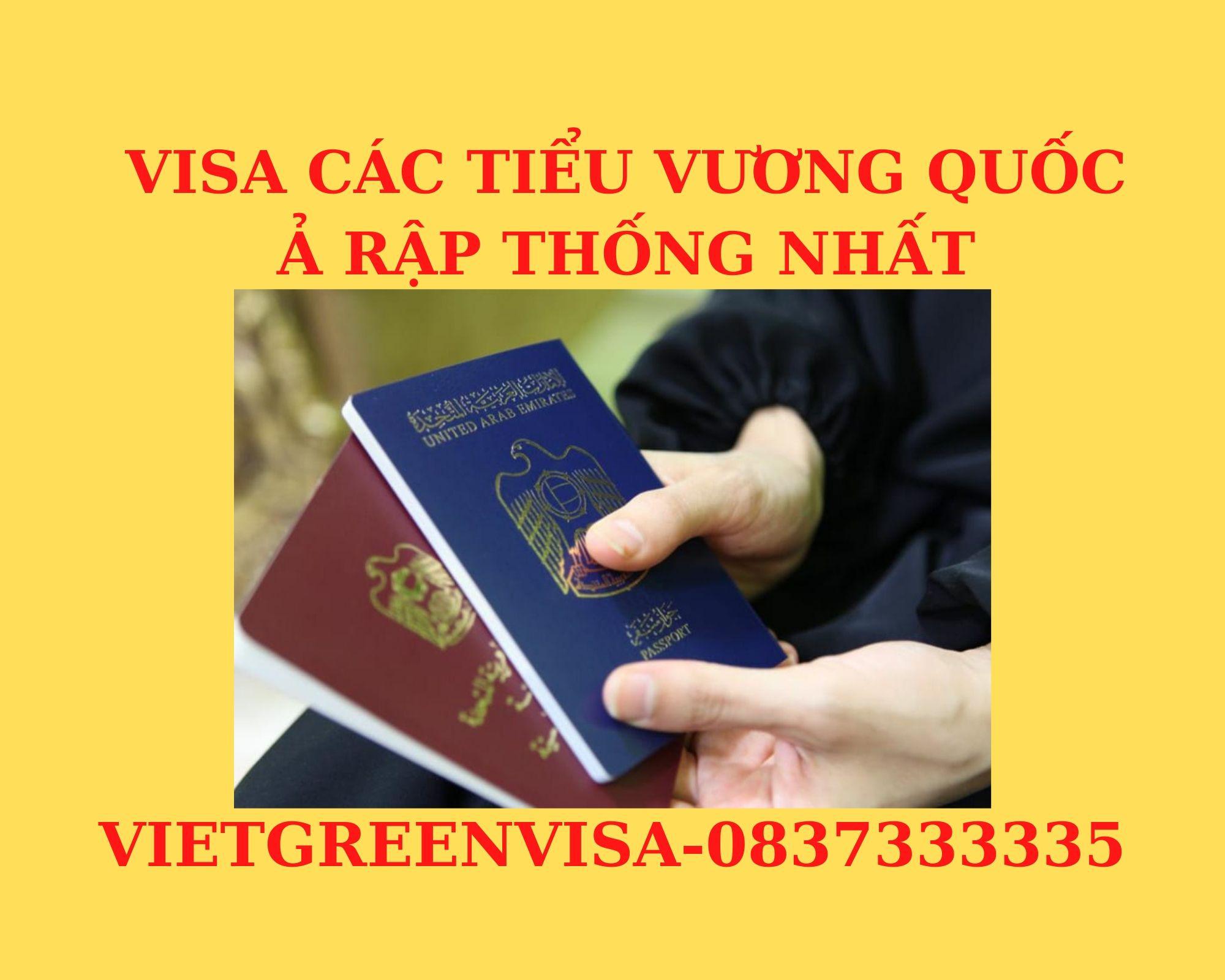 Xin visa Các Tiểu Vương Quốc Ả Rập Thống Nhất 90 ngày