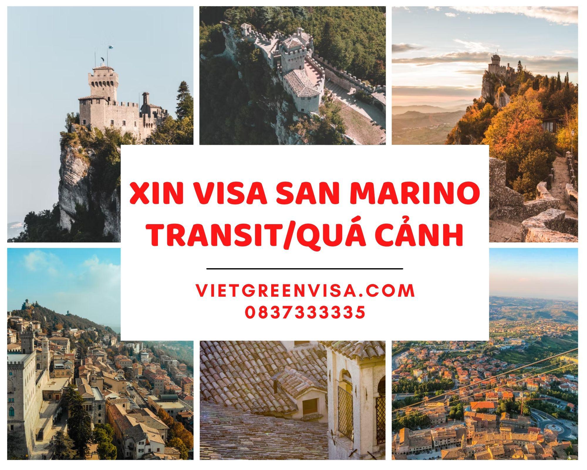 Dịch vụ visa quá cảnh/transit  qua San Marino 