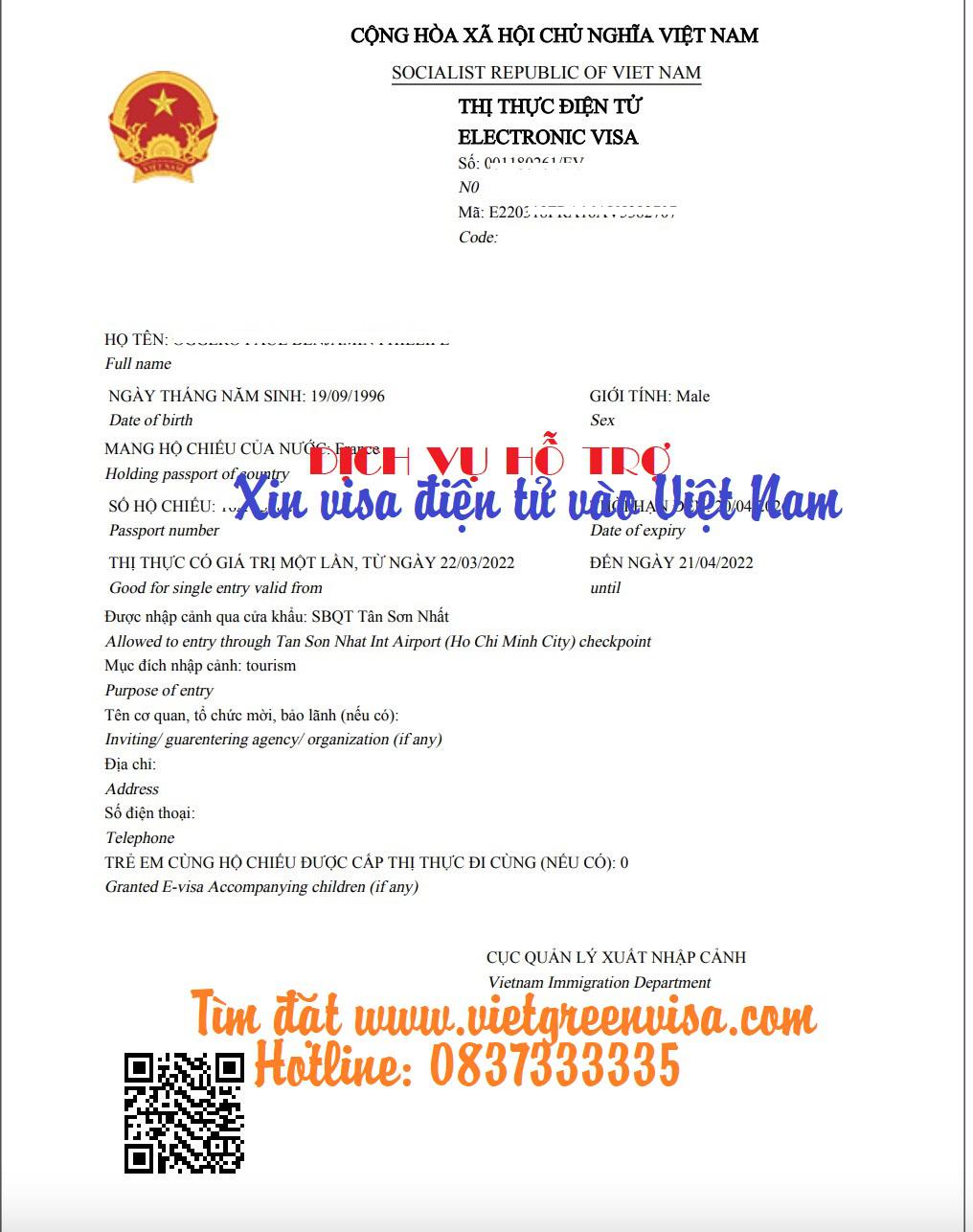 Dịch vụ visa điện tử Việt Nam cho người Monaco (Công quốc Mô-na-cô)