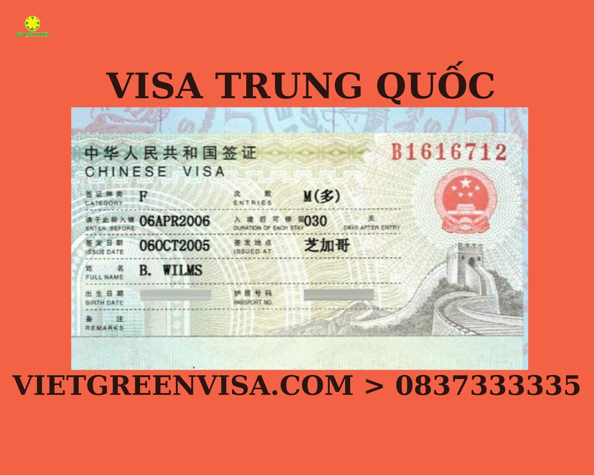 Dịch vụ xin Visa sang Trung Quốc tổ chức đám cưới, kết hôn