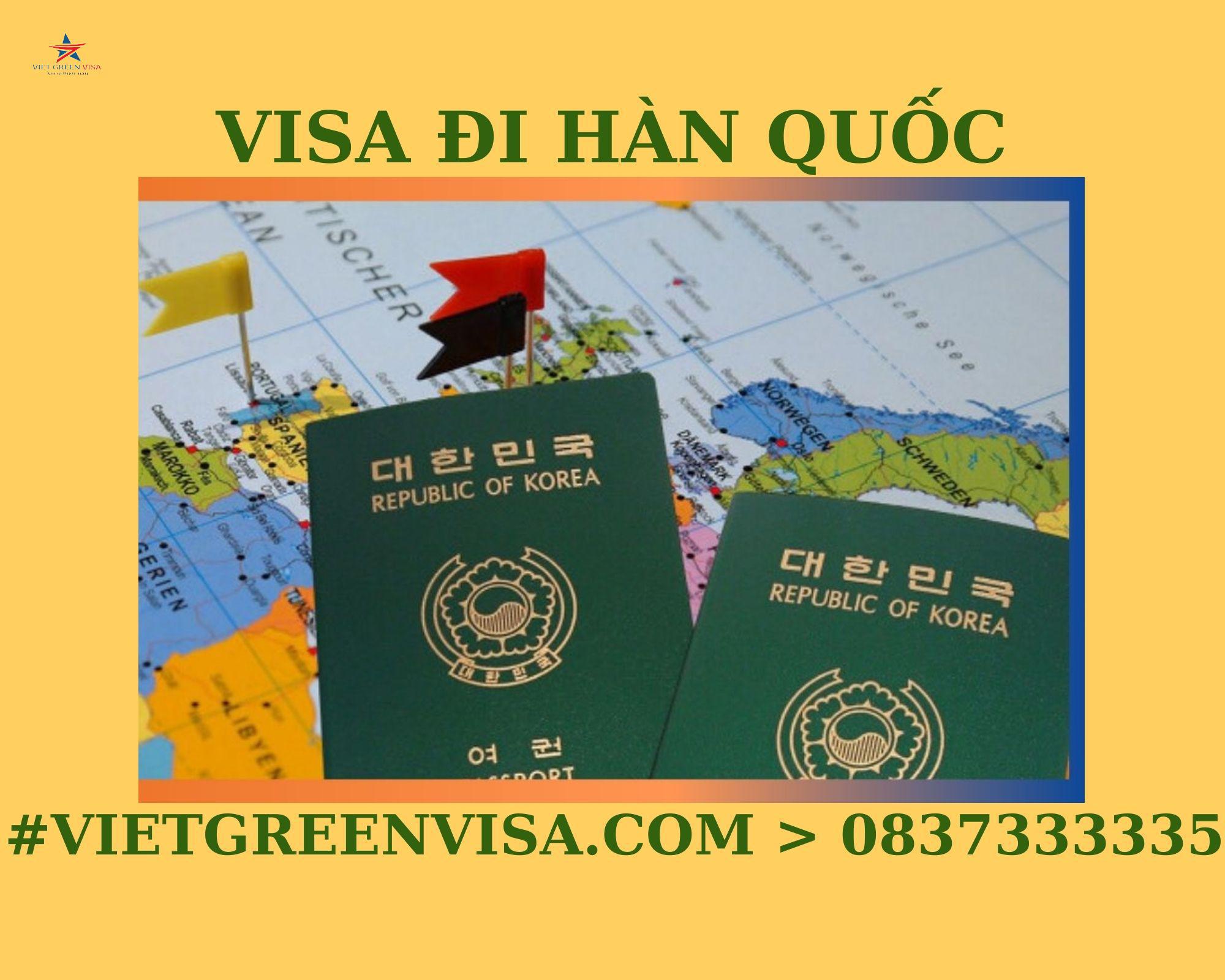 Bảng giá dịch vụ xin visa Hàn Quốc 2024, dịch vụ visa Hàn Quốc, Visa Hàn Quốc, Viet Green Visa