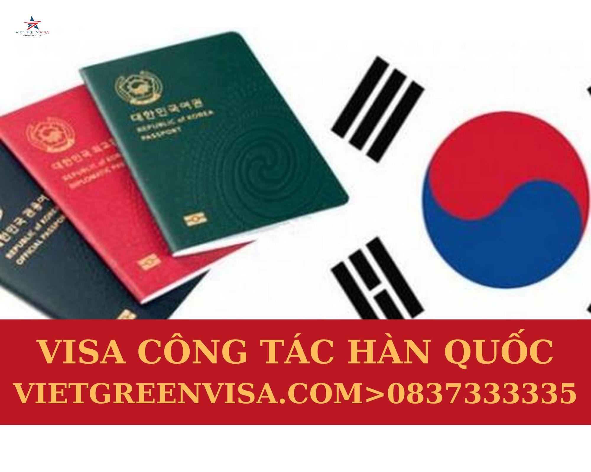 Dịch vụ xin Visa Hàn Quốc công tác uy tín , nhanh gọn,