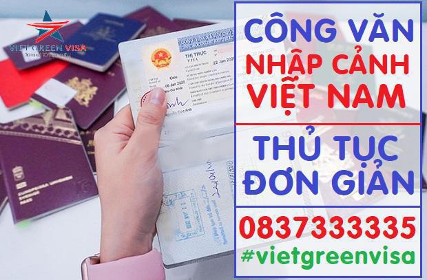 Xin công văn nhập cảnh Việt Nam cho người Thái Lan