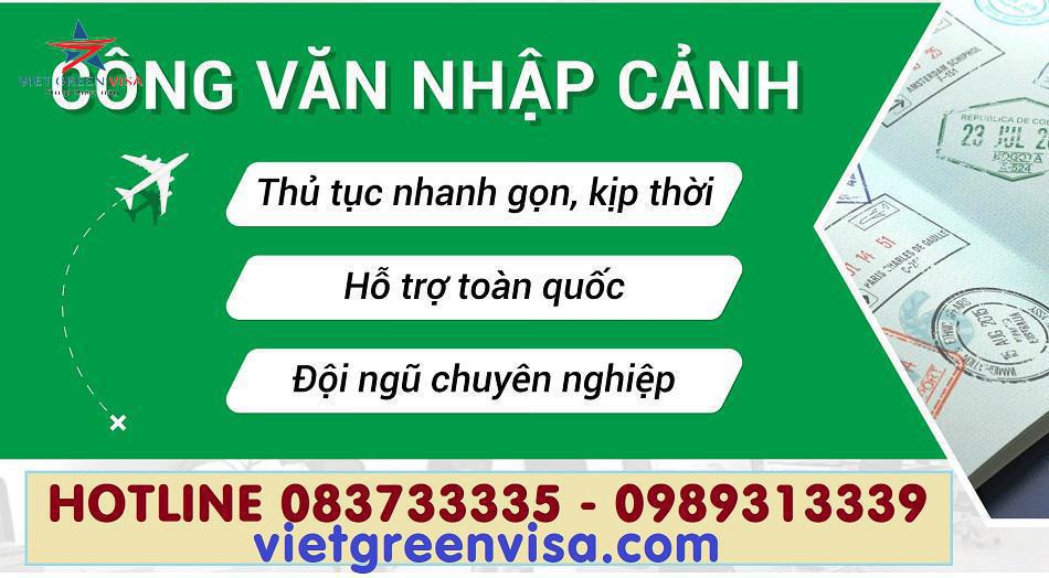 Xin công văn nhập cảnh Việt Nam cho người Indonesia