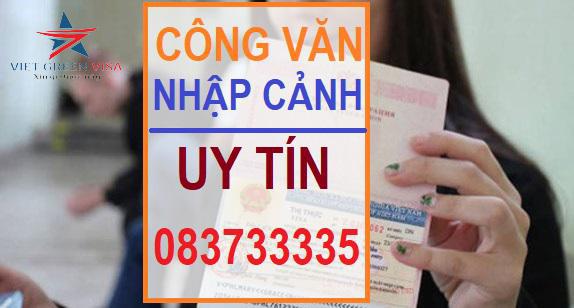 Dịch vụ xin Công văn nhập cảnh khẩn cho người nước ngoài