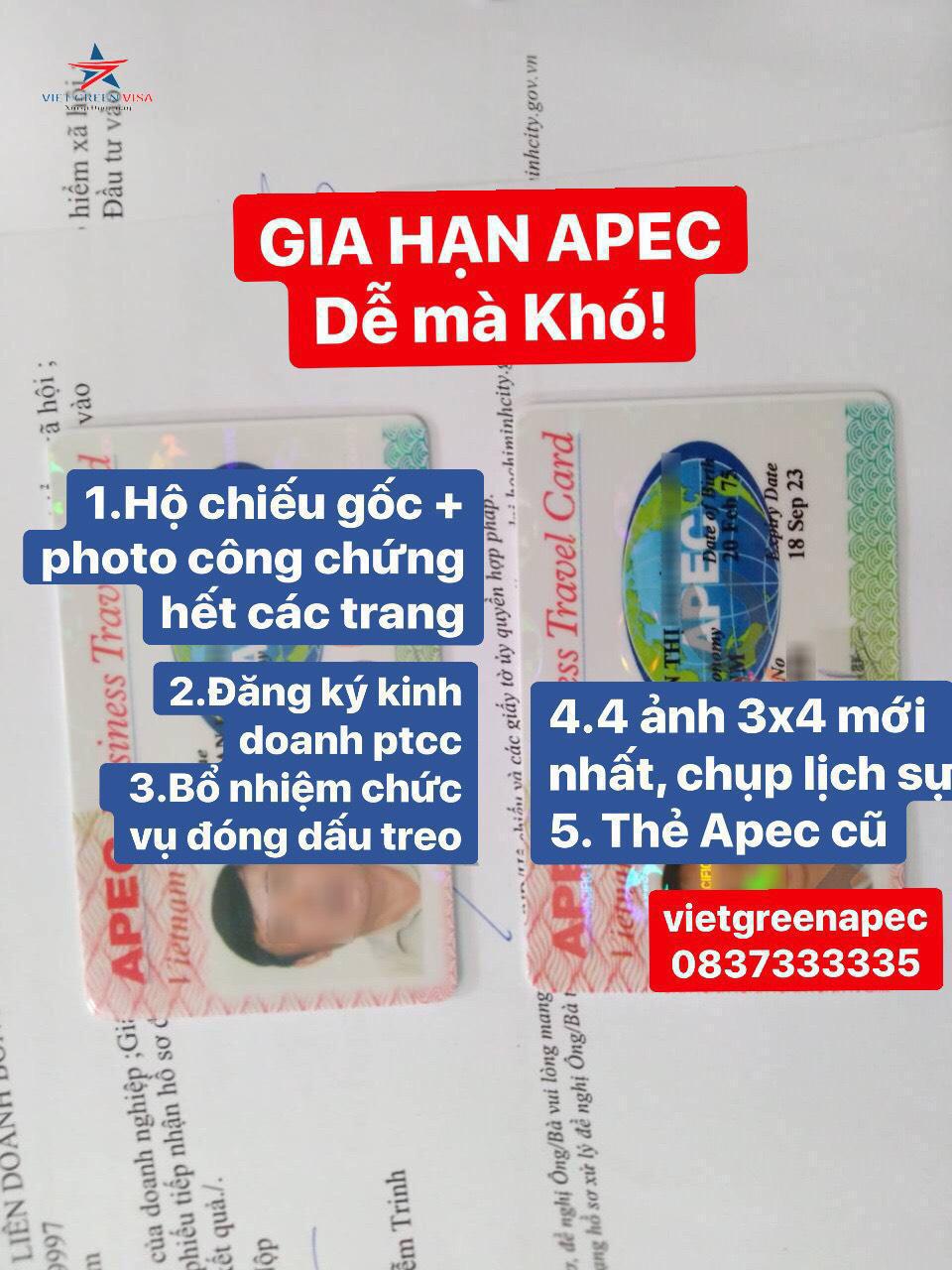 Dịch vụ làm thẻ Apec tại Ninh Thuận bảo đảm, tiết kiệm