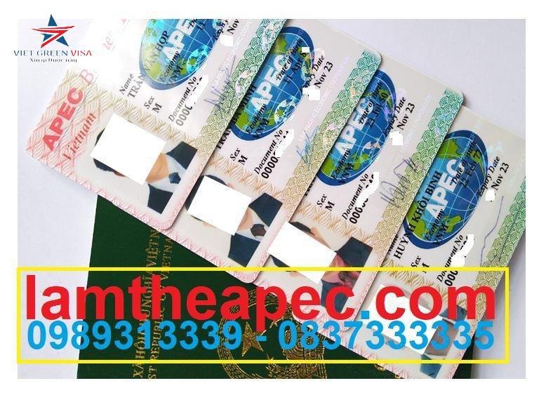 Dịch vụ làm thẻ Apec tại Bình Thuận nhanh chóng