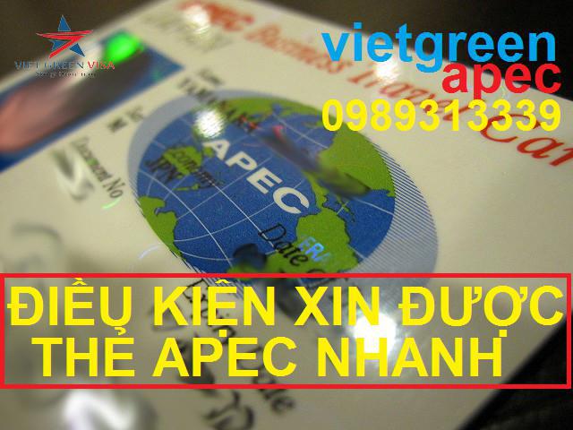 Dịch vụ làm thẻ Apec tại Bạc Liêu nhanh chóng