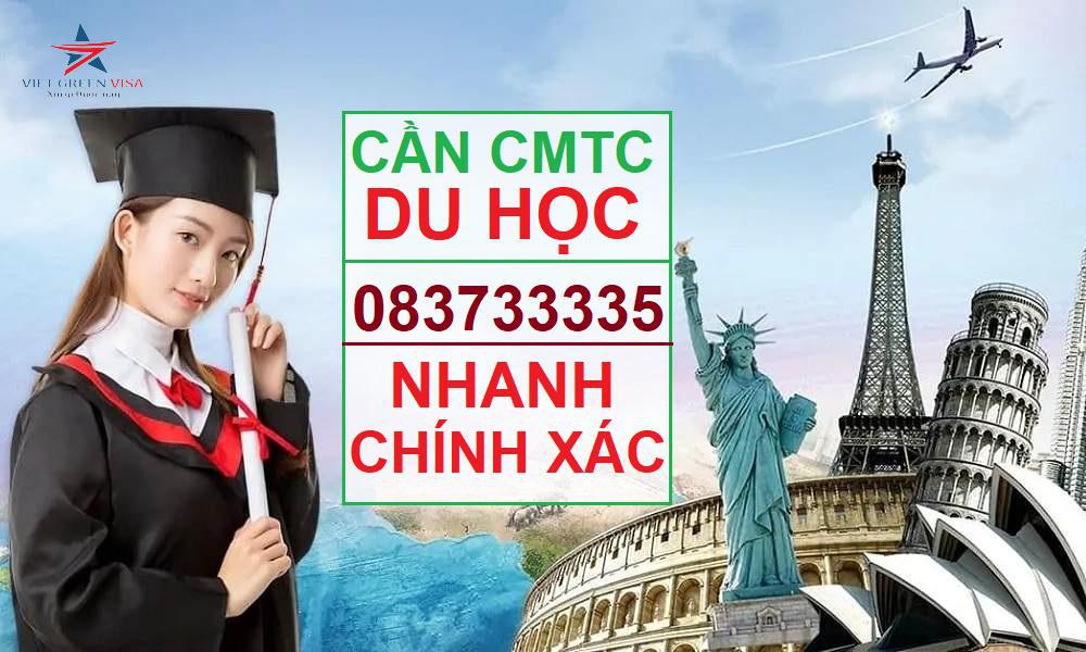 Chứng minh tài chính, dịch vụ chứng minh tài chính, viet green visa