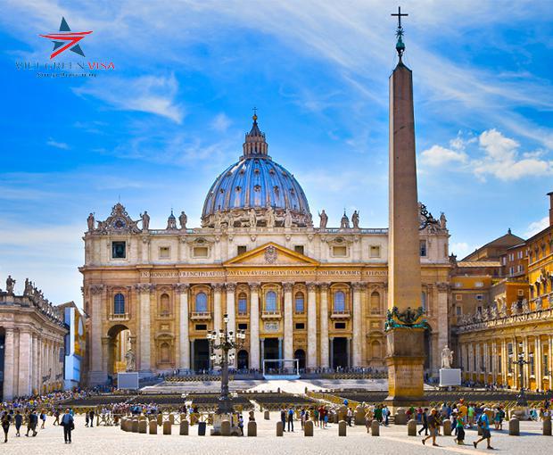 Bảo hiểm du lịch Vatican xin visa Vatican đạt cao