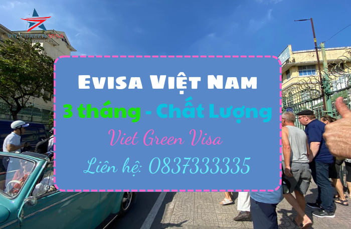 Xin  Evisa Việt Nam 90 ngày cho quốc tịch Thái Lan