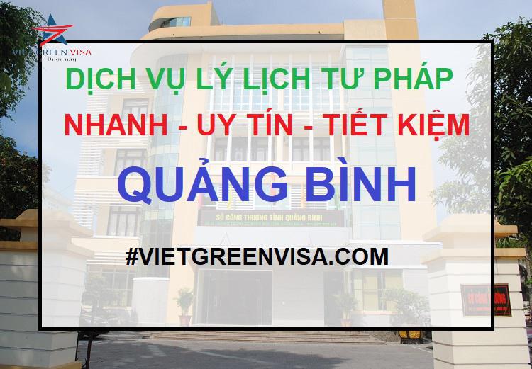 Dịch vụ làm lý lịch tư pháp tại Quảng Bình trọn gói