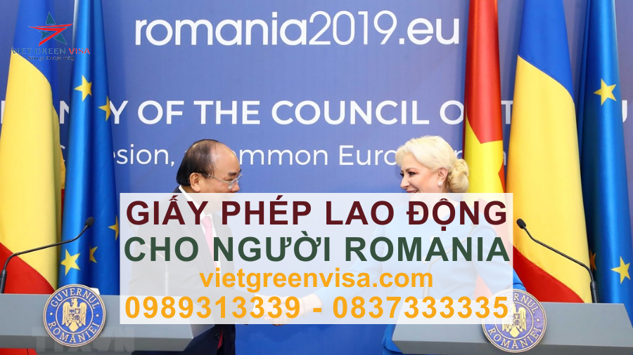 Dịch vụ xin giấy phép lao động cho người Romania nhanh