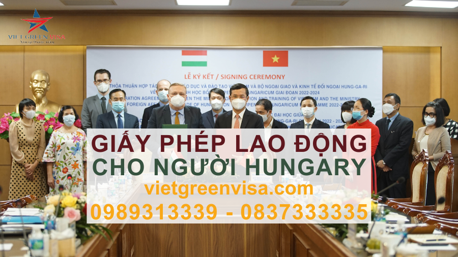 Dịch vụ xin giấy phép lao động cho người Hungary nhanh