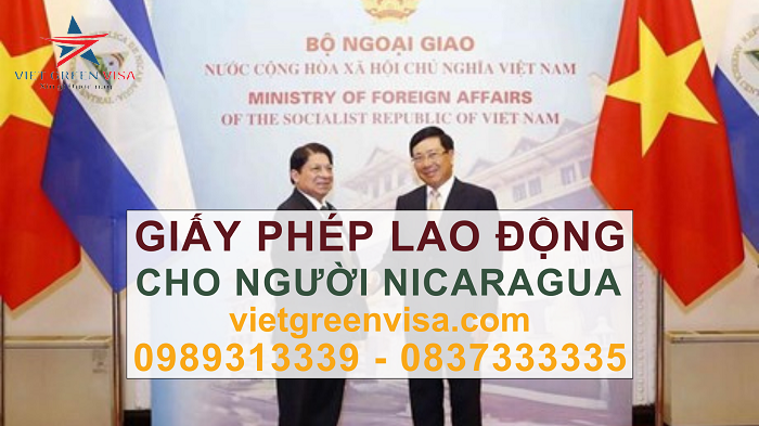 Dịch vụ xin giấy phép lao động cho người Nicaragua nhanh