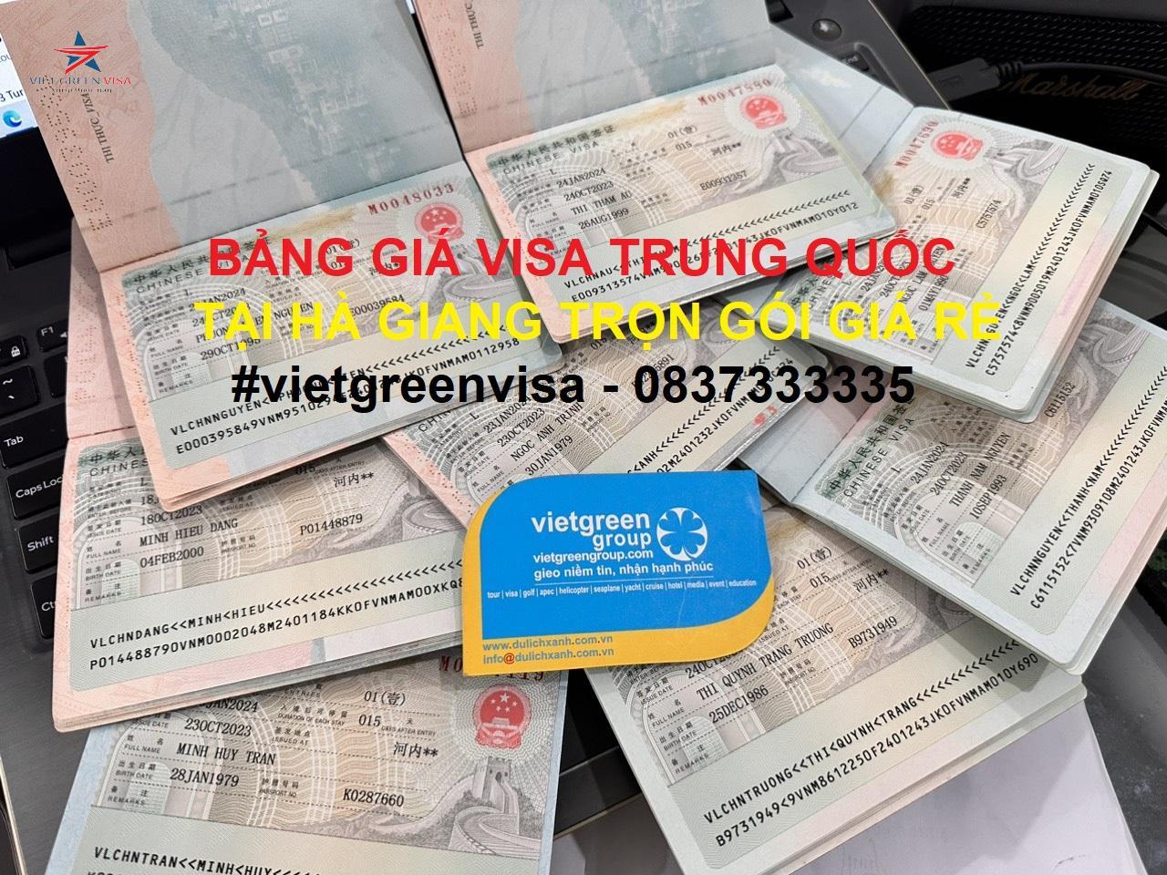 Dịch vụ xin visa Trung Quốc tại TP. Hồ Chí Minh giá rẻ