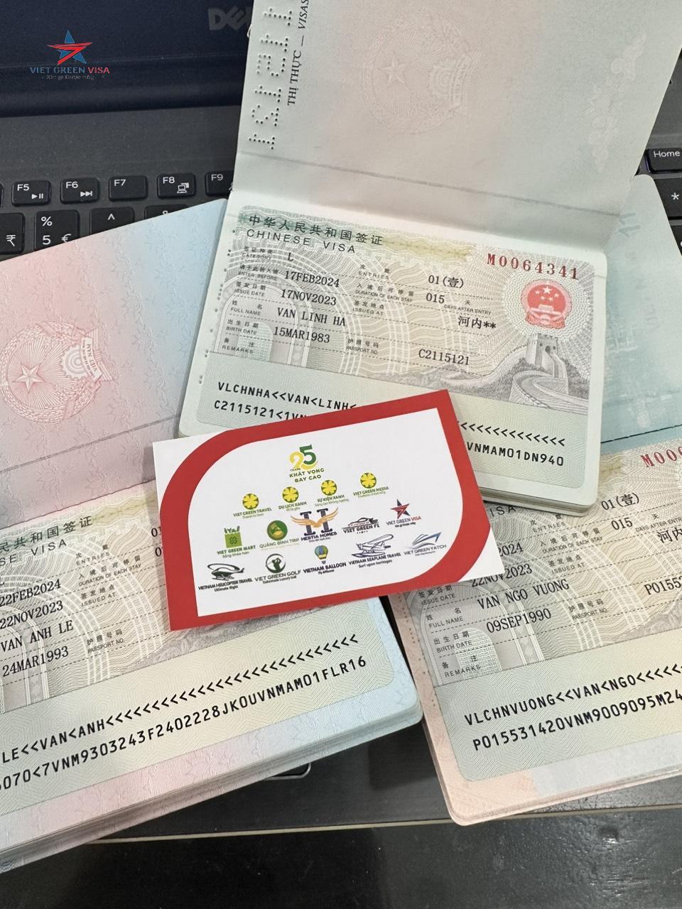 Dịch vụ xin visa Trung Quốc tại Long An chuyên nghiệp