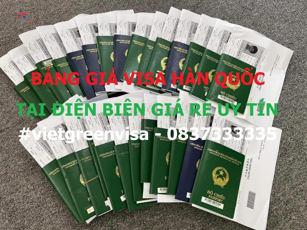 Dịch vụ xin visa Hàn Quốc tại Điện Biên chuyên nghiệp