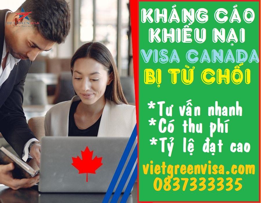 Khiếu nại visa Canada bị trượt / Kháng cáo visa Canada bị từ chối