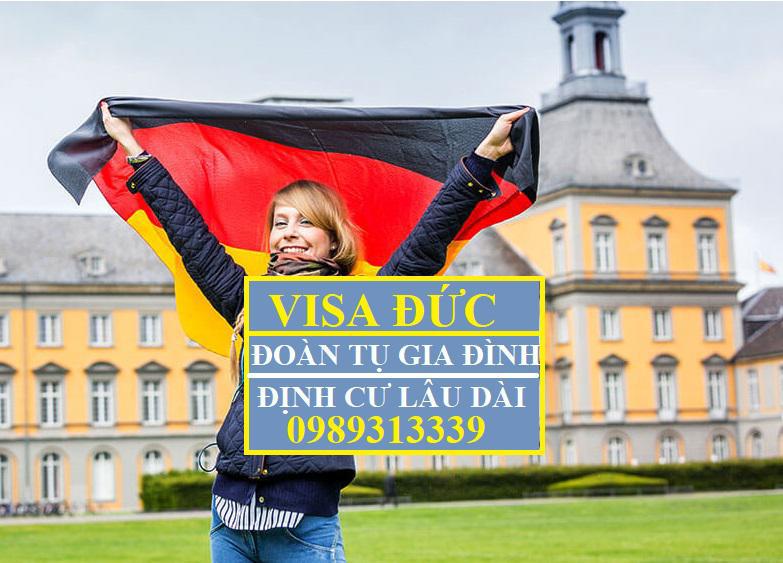 Dịch vụ visa Đức đoàn tụ gia đình. Visa Đức Định cư dài hạn 