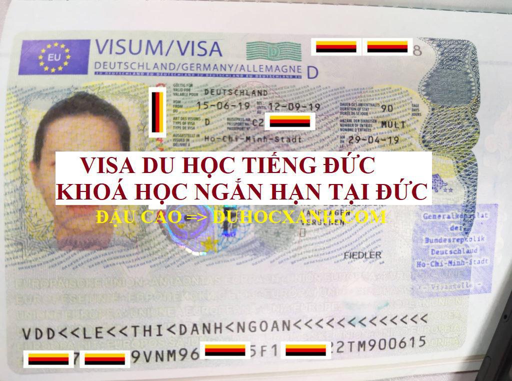 Dịch vụ visa đi học Tiếng Đức và dự khoá học ngắn hạn 