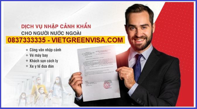 Tư vấn thủ tục công văn nhập cảnh cho chuyên gia vào Việt Nam