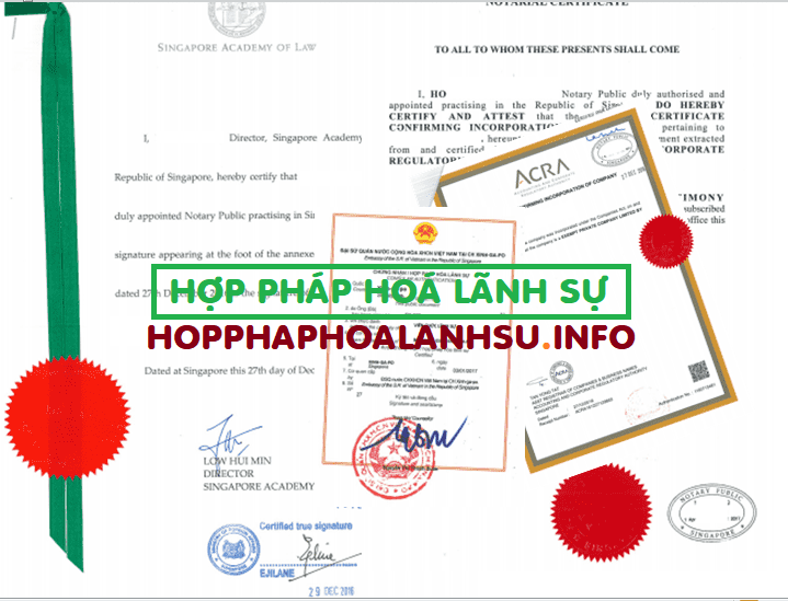 Tư vấn Hợp pháp hoá Lãnh sự giấy tờ sử dụng tại Hà Lan  trọn gói