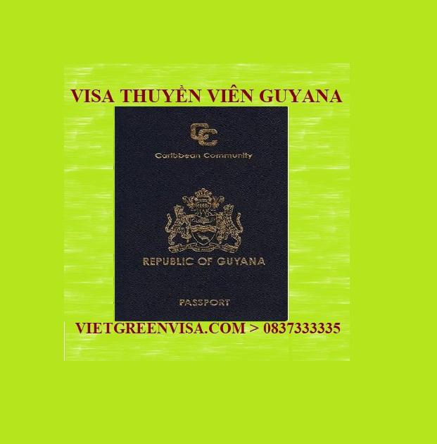Dịch vụ Visa thuyền viên đi Guyana Nhận tàu, Lái tàu