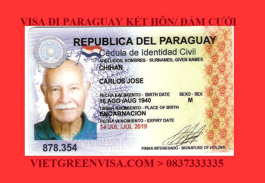 Làm Visa Paraguay kết hôn, sang Paraguay tổ chức đám cưới