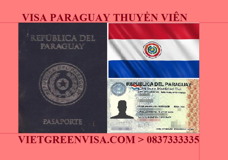 Dịch vụ Visa thuyền viên đi Paraguay Nhận tàu, Lái tàu